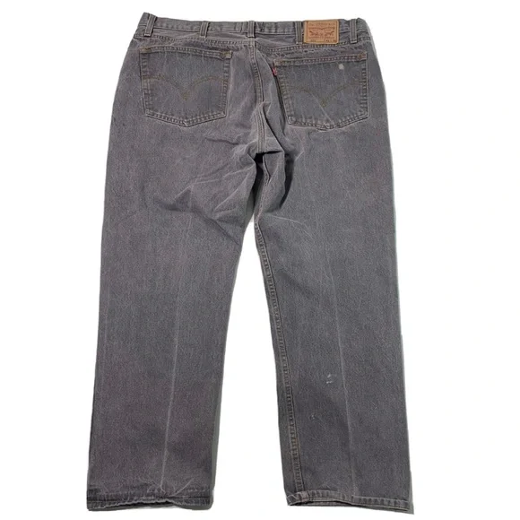 Levi’s 501 Vintage 80’s 90’s USA Made Light Black Jeans Mens Size 40 x 31 Loose - Picture 2 of 9
